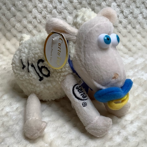 Serta Sleep Number 1/16 Counting Sheep Plush Baby Lamb w Pacifier and Tags - Picture 2 of 16